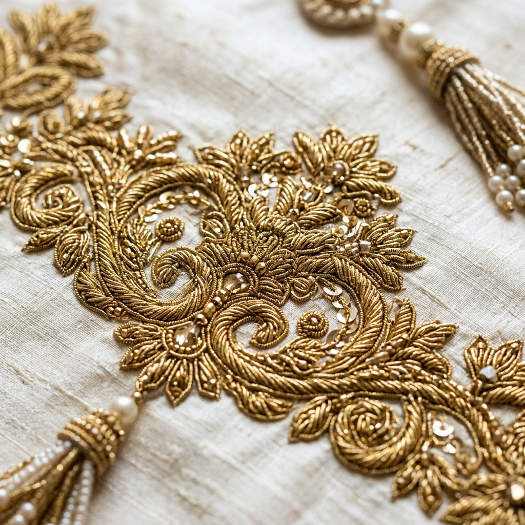 Zardozi Hand Embroidery